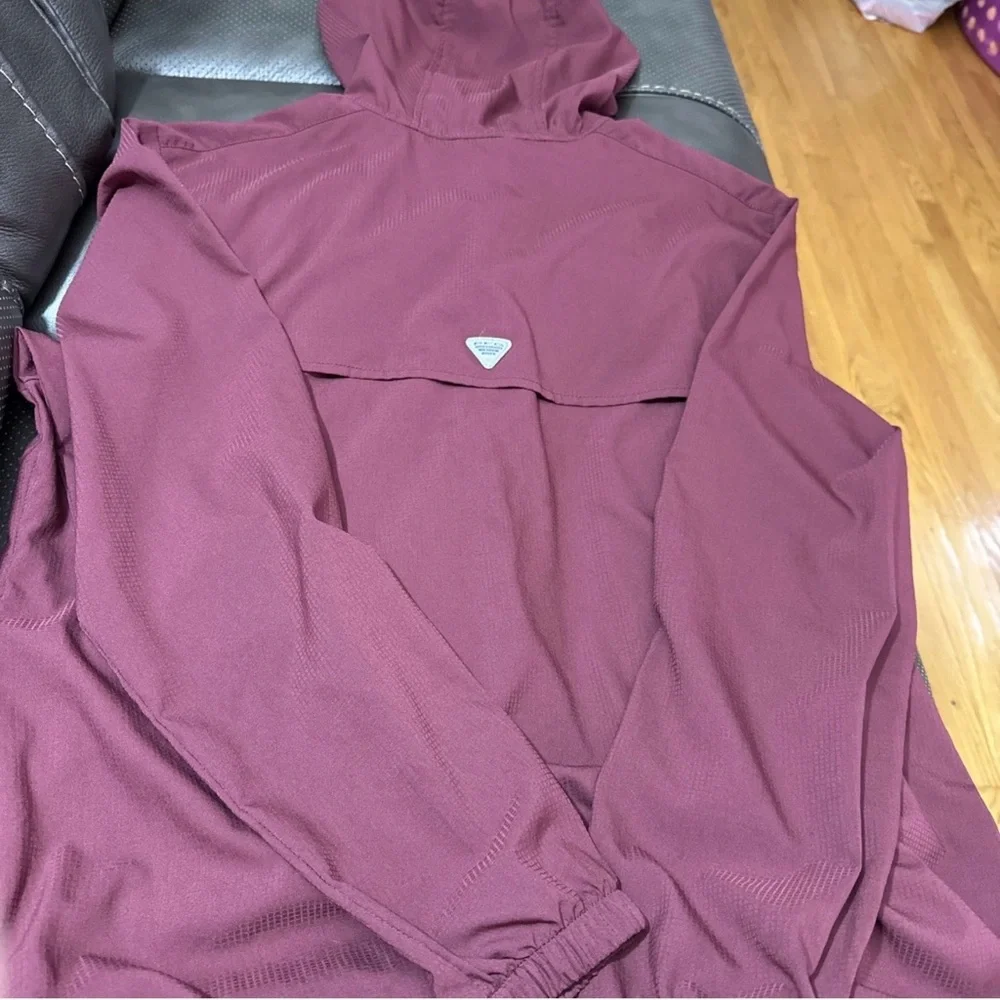 Columbia Men’s Size L/TG Virginia Tech Soft Tamiami Hoodie #C528 - Picture 6 of 8